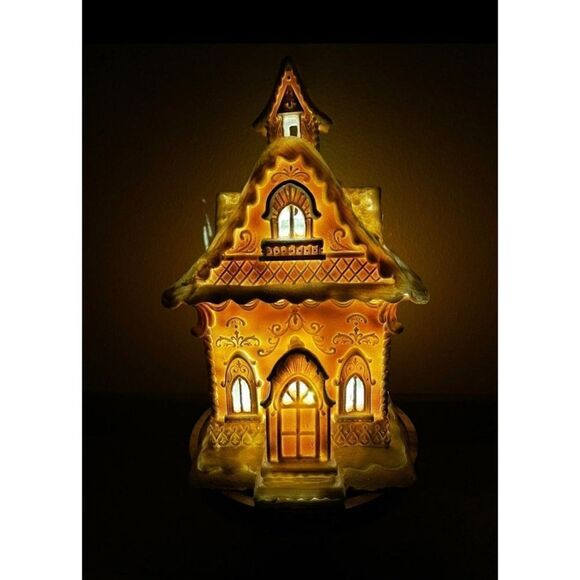 Christmas Gingerbread House 13" - Picture 3 of 7